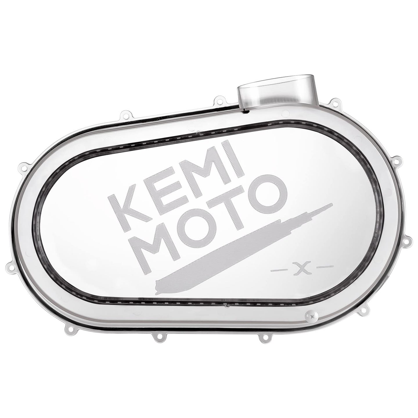 Outer Clutch Cover with RGB LED Strip Lights For Can-Am Maverick X3/MAX - Kemimoto