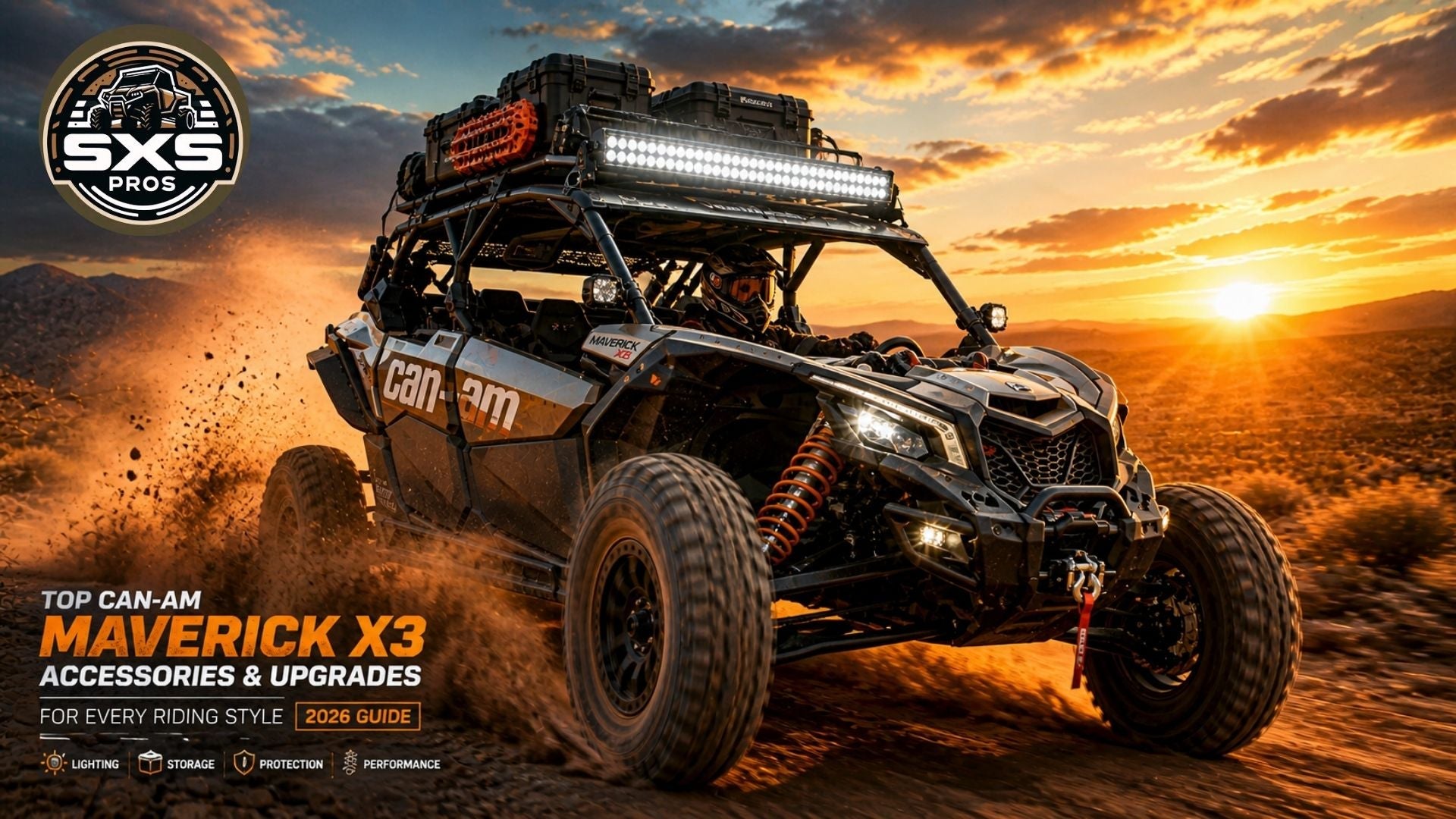 Can-Am Maverick X3 accessories, Maverick X3 parts, X3 upgrades
