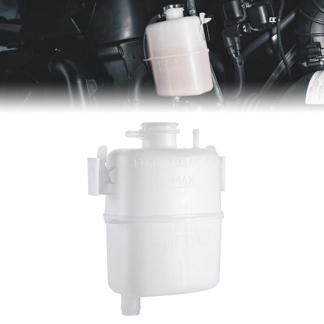 Coolant Reservoir Tank for Can-Am Maverick X3 Defender HD8/10 - Kemimoto