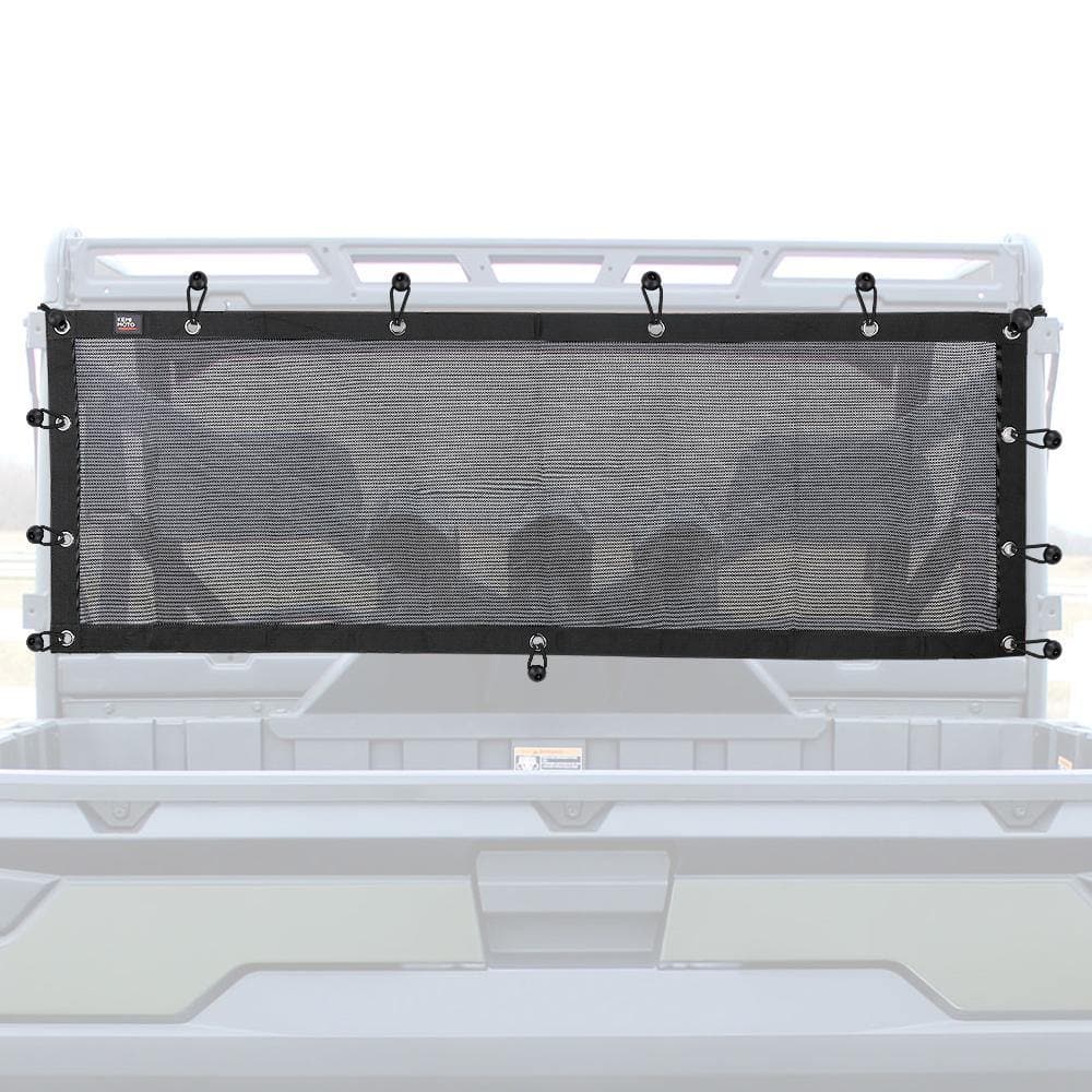 Ranger XP 1000 (2017+) Black Rear Window Sunshade Net - KEMIMOTO