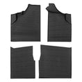 KEMIMOTO 4PCS Floor Mats for Can-Am Defender MAX 2020–2025 All-Weather Rubber