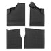 KEMIMOTO 4PCS Floor Mats for Can-Am Defender MAX 2020–2025 All-Weather Rubber