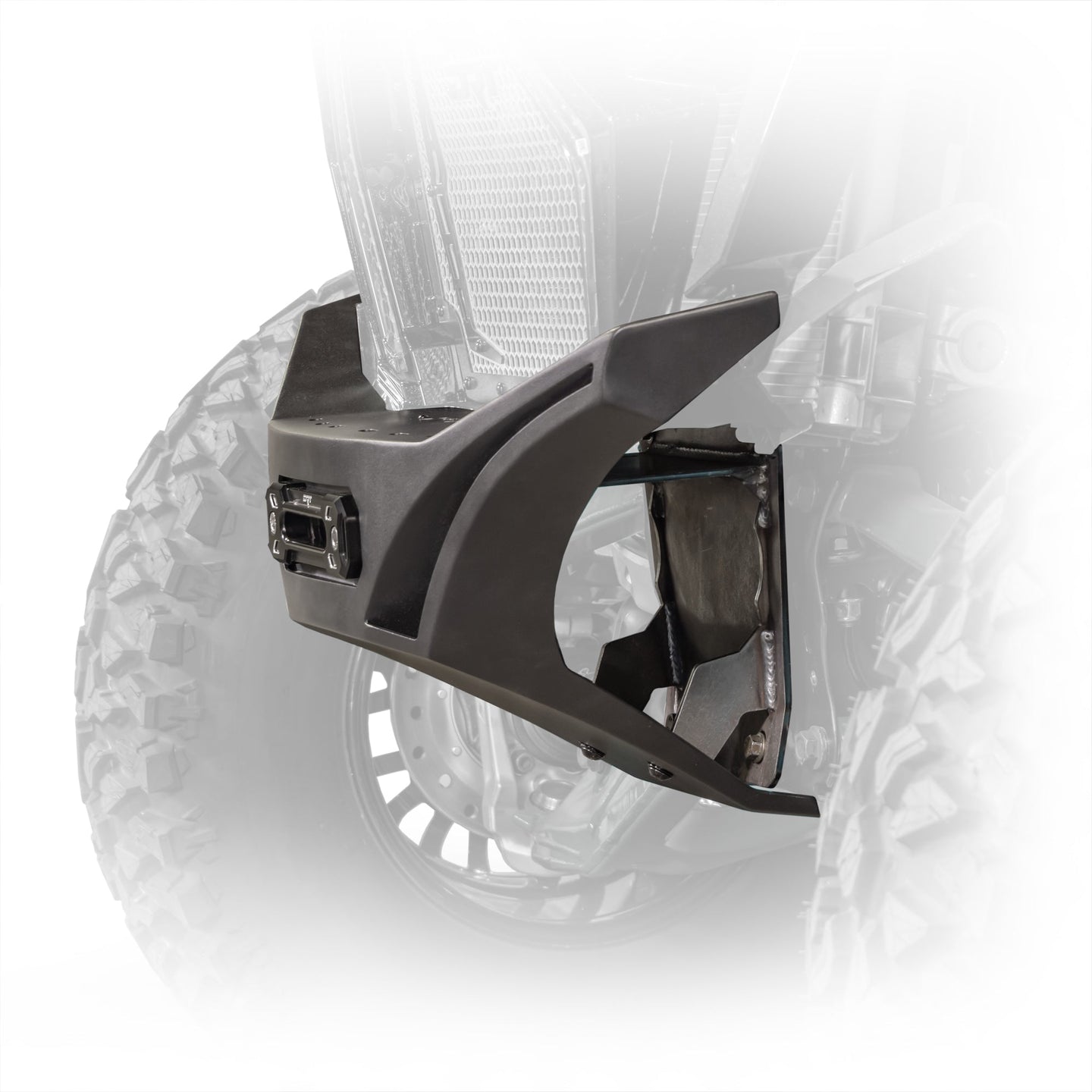 DRT Polaris RZR Pro R /Pro S/Turbo R 2022+ V2.0 Front Winch Bumper Side view
