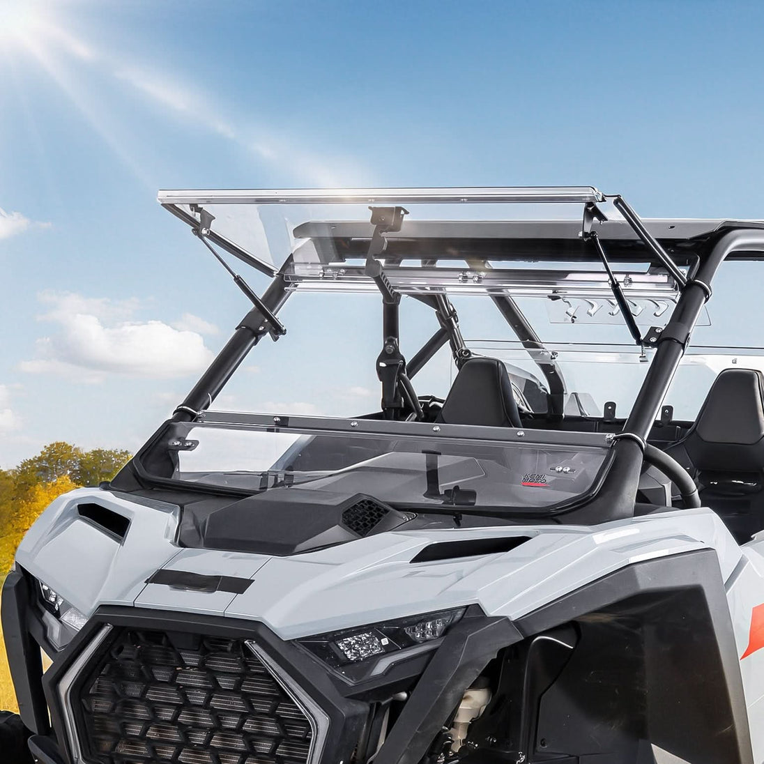 KEMIMOTO 3-IN-1 Flip Windshield for 2025-2026 Polaris RZR PRO