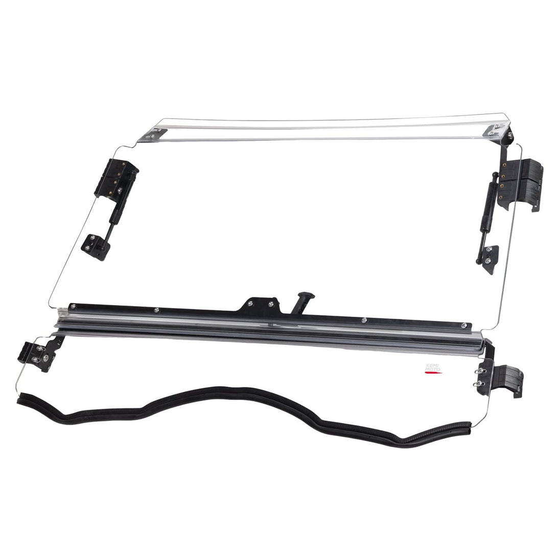 KEMIMOTO 3-in-1 Flip Windshield For Can-Am Commander (2011–2020)