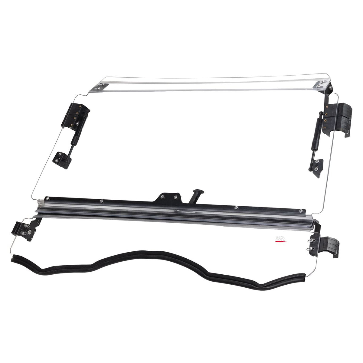 KEMIMOTO 3-in-1 Flip Windshield For Can-Am Commander (2011–2020)