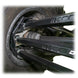 Installed barrel radius rod kit under rear control arm of Maverick X3 Wheel Close up