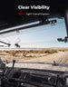 KEMIMOTO 3-in-1 Flip Scratch-Resistant Windshield for Can-Am Defender & Defender Max HD5/HD8/HD10