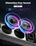 KEMIMOTO Midnight SL60 26" RGB UTV Sound Bar – Silver, Bluetooth, IP66 Waterproof