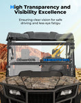 KEMIMOTO UTV Flip Up Windshield for Pioneer 700/700-4 2014-2026
