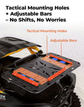 KEMIMOTO Rear Spare Tire Carrier & Cargo Rack for Can-Am Maverick R 2024+ – Heavy-Duty UTV Bed Stora