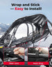 KEMIMOTO UTV Cab Enclosure Upper Doors for 2022-2025 Polaris RZR 200