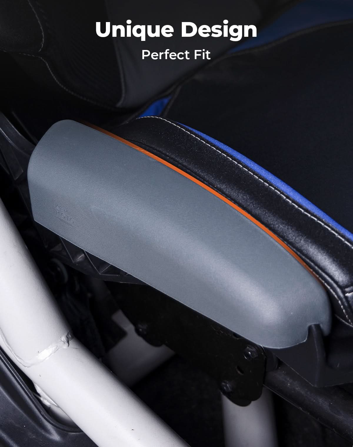 KEMIMOTO UTV Seat Side Cushions – Fits 2017–2026 Can-Am Maverick X3 MAX & Maverick R, PU Foam Thigh 