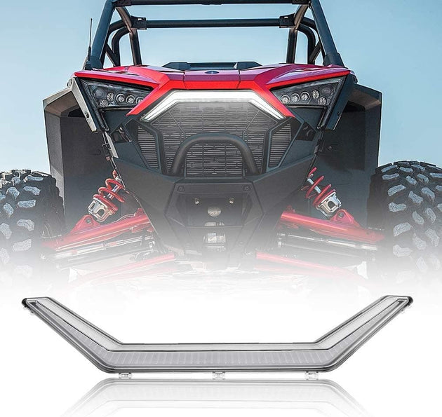 RZR PRO XP Front Accent Light, KEMIMOTO LED Center Light Turn Signal Assembly Compatible with 2020 Polaris RZR PRO XP / 4#2884346 - KEMIMOTO