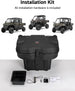KEMIMOTO UTV Rear Cargo Box For CFMOTO UFORCE 1000/1000 XL/U10