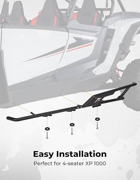 KEMIMOTO Nerf Bars Rock Sliders for Polaris RZR XP 1000/ XP 4 1000 2024-2025