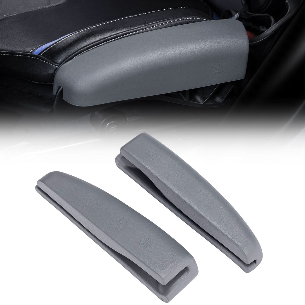 KEMIMOTO UTV Seat Side Cushions – Fits 2017–2026 Can-Am Maverick X3 MAX & Maverick R, PU Foam Thigh 