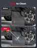 KEMIMOTO 4PCS Floor Mats for Can-Am Defender MAX 2020–2025 All-Weather Rubber