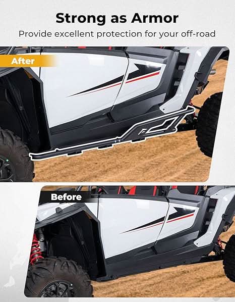 KEMIMOTO Nerf Bars Rock Sliders for Polaris RZR XP 1000/ XP 4 1000 2024-2025