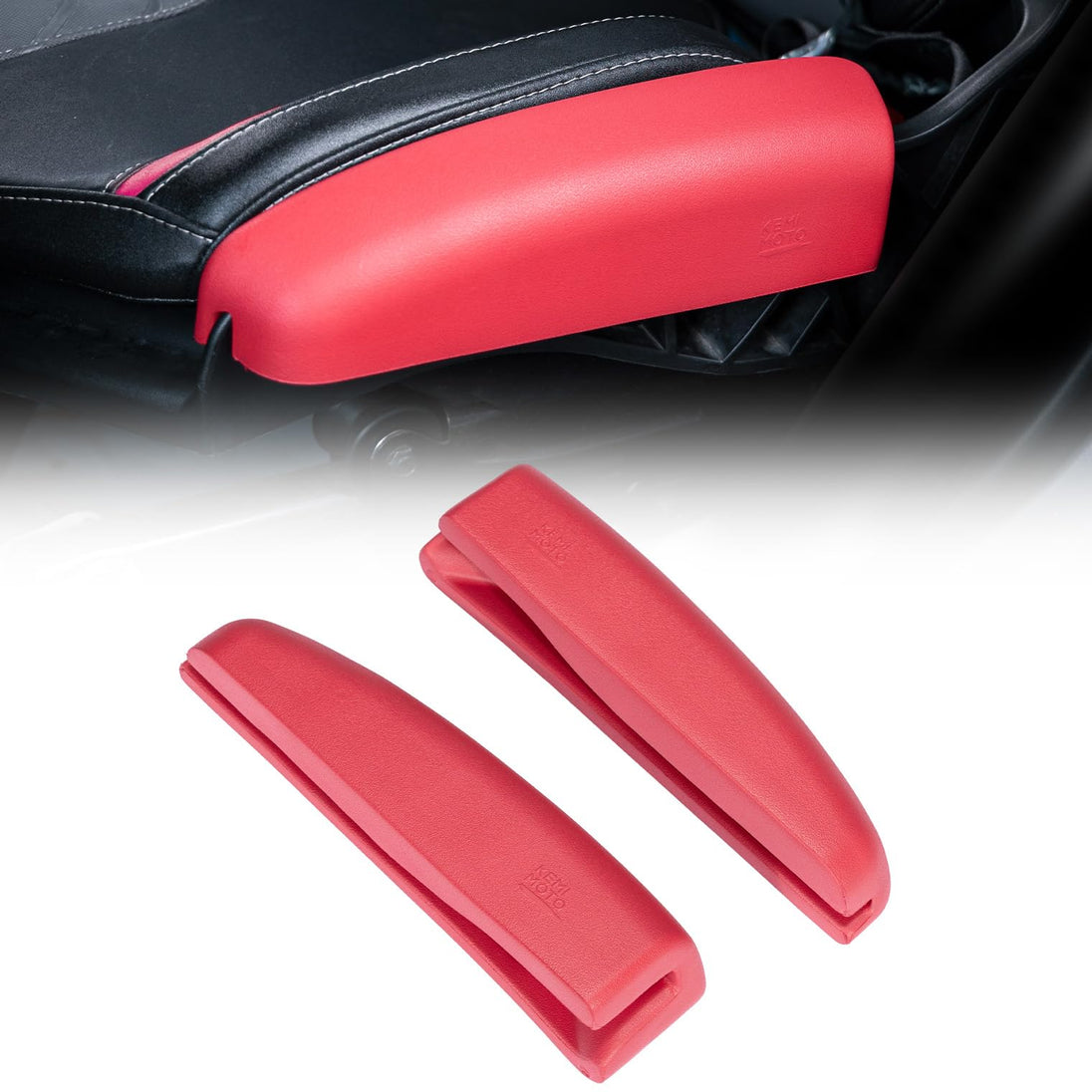 KEMIMOTO UTV Seat Side Cushions – Fits 2017–2026 Can-Am Maverick X3 MAX & Maverick R, PU Foam Thigh 