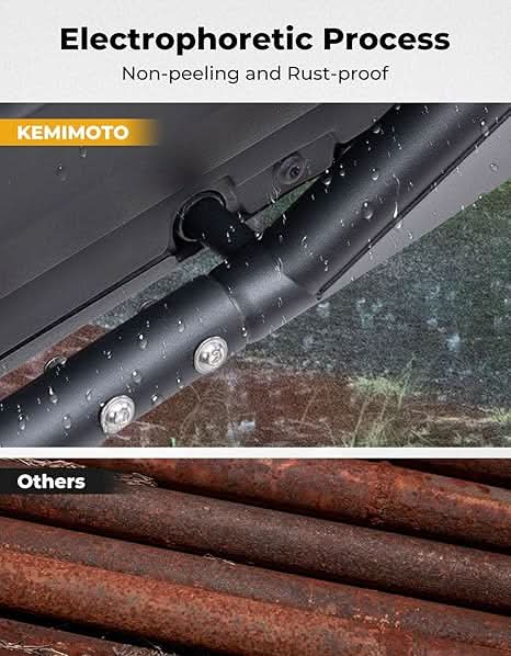 KEMIMOTO Nerf Bars Rock Sliders for Polaris RZR XP 1000/ XP 4 1000 2024-2025