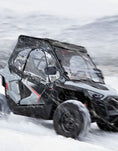 KEMIMOTO UTV Cab Enclosure Upper Doors for 2022-2025 Polaris RZR 200