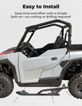 KEMIMOTO UTV Rock Sliders Nerf Bar for Polaris General 1000/ General XP 1000, 2016-2026