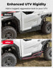 KEMIMOTO UTV Rock Sliders Nerf Bar for Polaris General 1000/ General XP 1000, 2016-2026