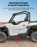 KEMIMOTO UTV Rock Sliders Nerf Bar for Polaris General 1000/ General XP 1000, 2016-2026