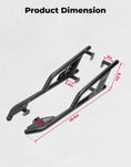 KEMIMOTO UTV Rock Sliders Nerf Bar for Polaris General 1000/ General XP 1000, 2016-2026
