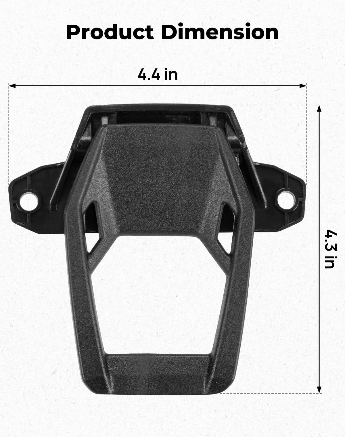 KEMIMOTO UTV Inside Door Handle Assembly for Polaris General 1000/4 1000 /XP 1000 /XP 4 1000 Replace