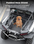 KEMIMOTO UTV Padded Heat Shield for Polaris RZR 2014-2025, Reduces Heat up to 30°C, Reduces Noise