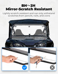 KEMIMOTO UTV Flip Windshield for Talon 1000R 1000X 1000X-4 2019-2026