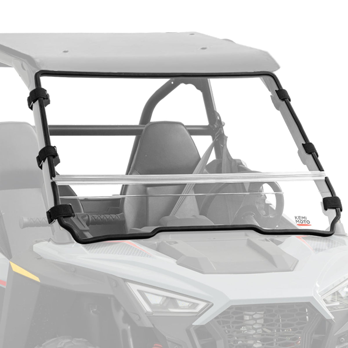 KEMIMOTO Fild up Windshield for Polaris RZR 200 2022-2026
