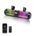 KEMIMOTO 18" UTV Sound Bar RGB Bluetooth – 400W, IP65 Waterproof, Aluminum