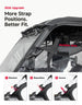 KEMIMOTO UTV Zipper Soft Doors for CFMOTO UForce 1000XL 2022-2026