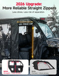 KEMIMOTO UTV Zipper Soft Doors for CFMOTO UForce 1000XL 2022-2026