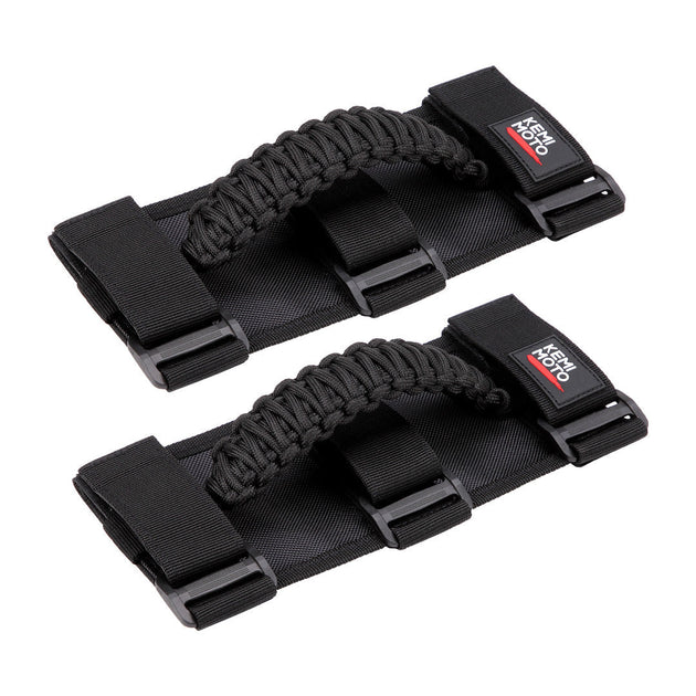 UTV Universal Heavy Duty Grips, Grab Handle Fit 1.5-2¡± Roll Bar - KEMIMOTO