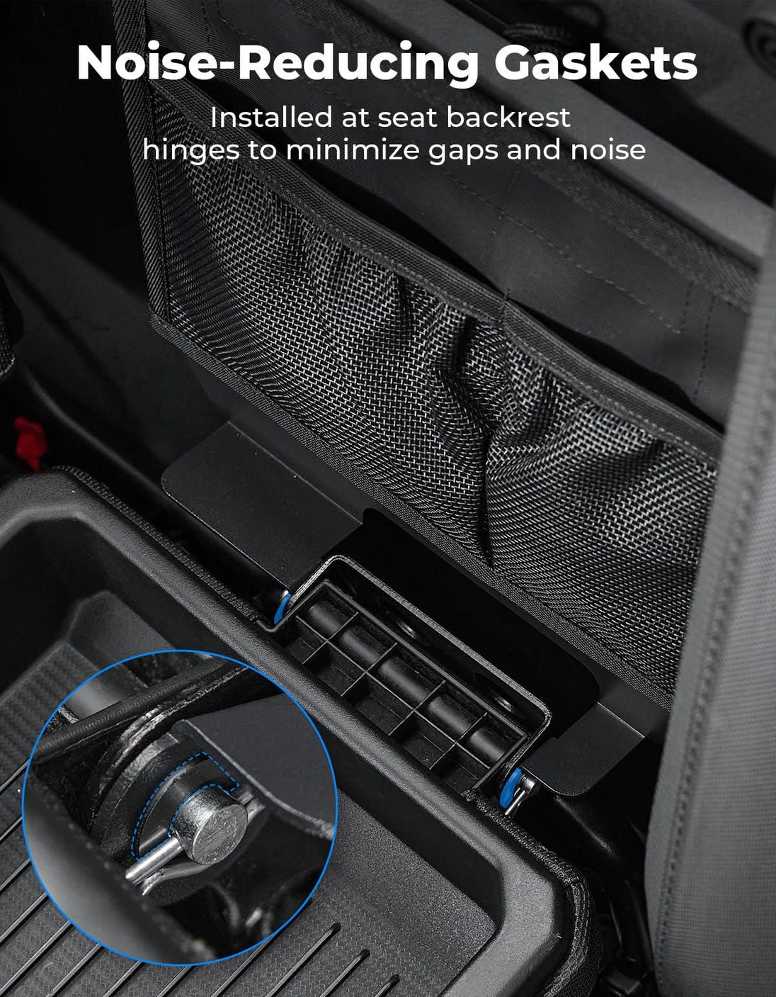KEMIMOTO UTV Center Console Cover No Drilling Rust-proof for CFMOTO UFORCE 1000