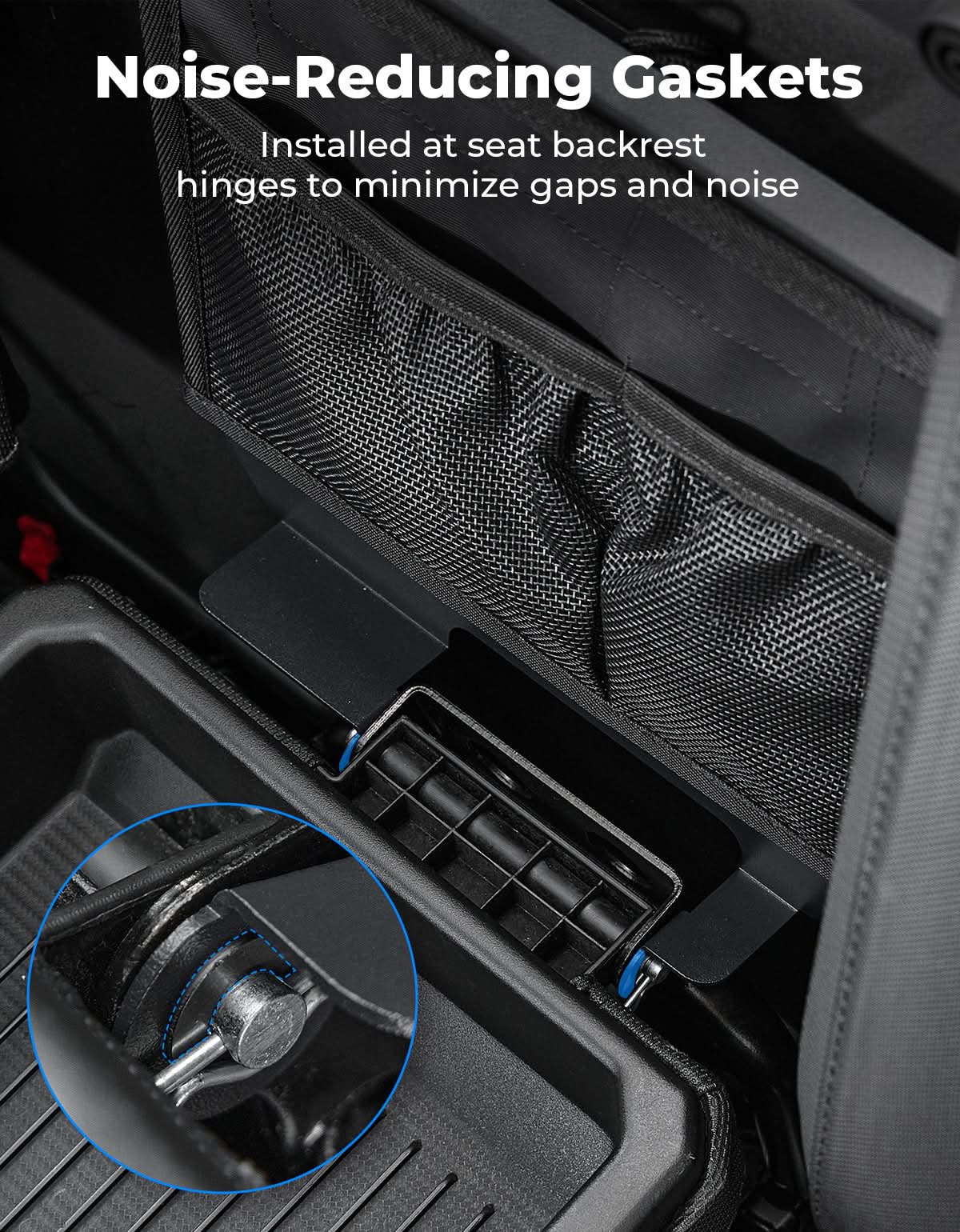 KEMIMOTO UTV Center Console Cover No Drilling Rust-proof for CFMOTO UFORCE 1000