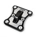 Black billet radius rod plate on Can‑Am Maverick X3 rear suspension upgrade