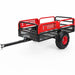 KEMIMOTO ATV/UTV 12 Cu. Ft. 1500 lbs Universal Pull Behind Dump Cart Trailer
