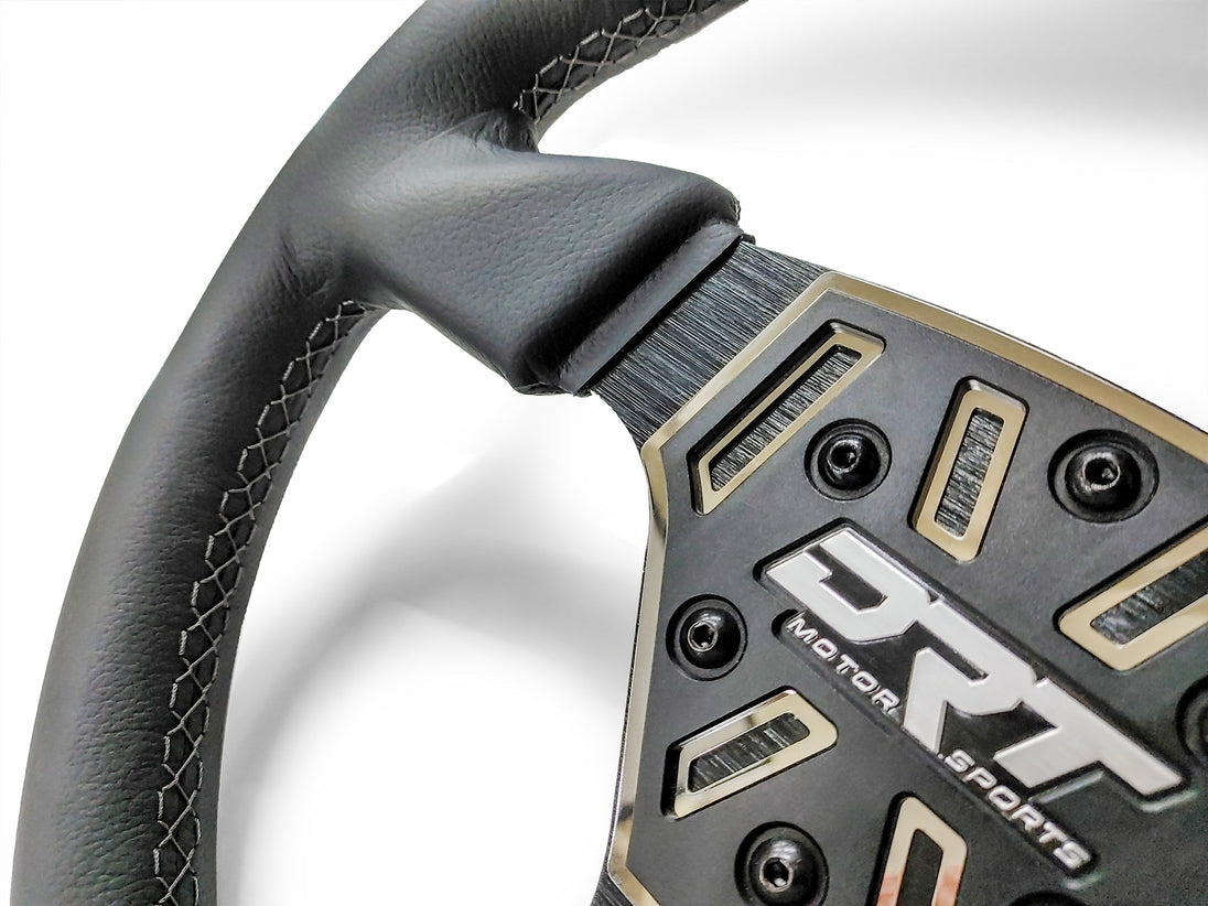 D Racing Steering Wheel DRT Motorsports D-Shape Steering Wheels