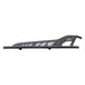 Side view of black DRT rock rail