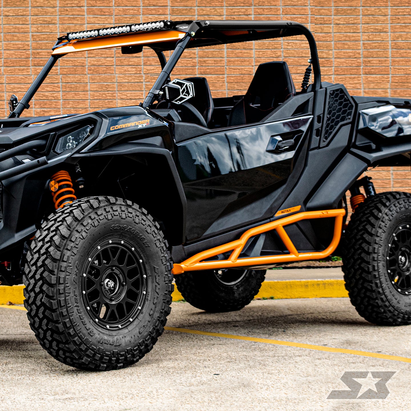Can-Am Commander Nerf Bars