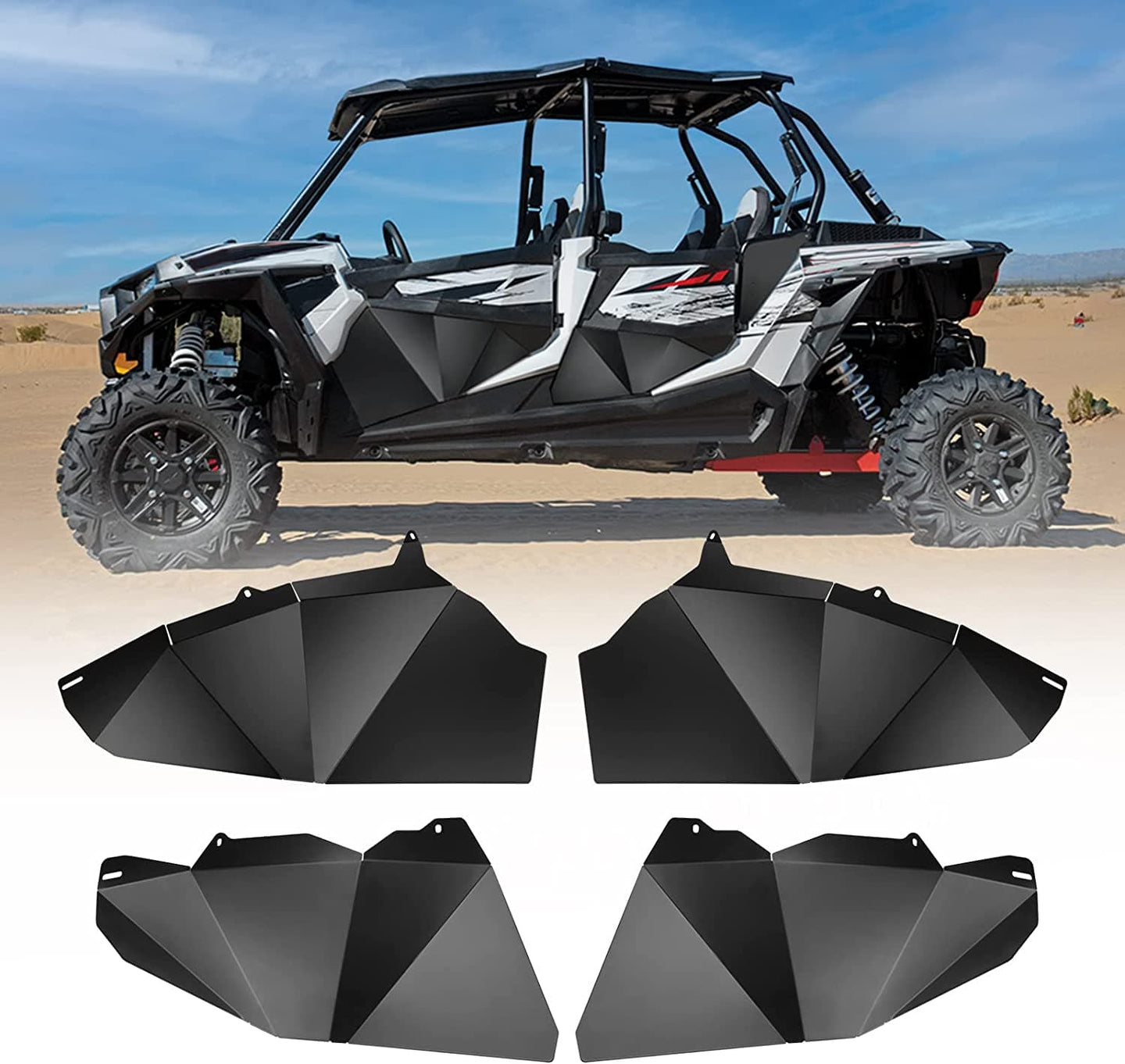 Polaris RZR XP4 1000 /900 Half Lower Door Panel - Kemimoto