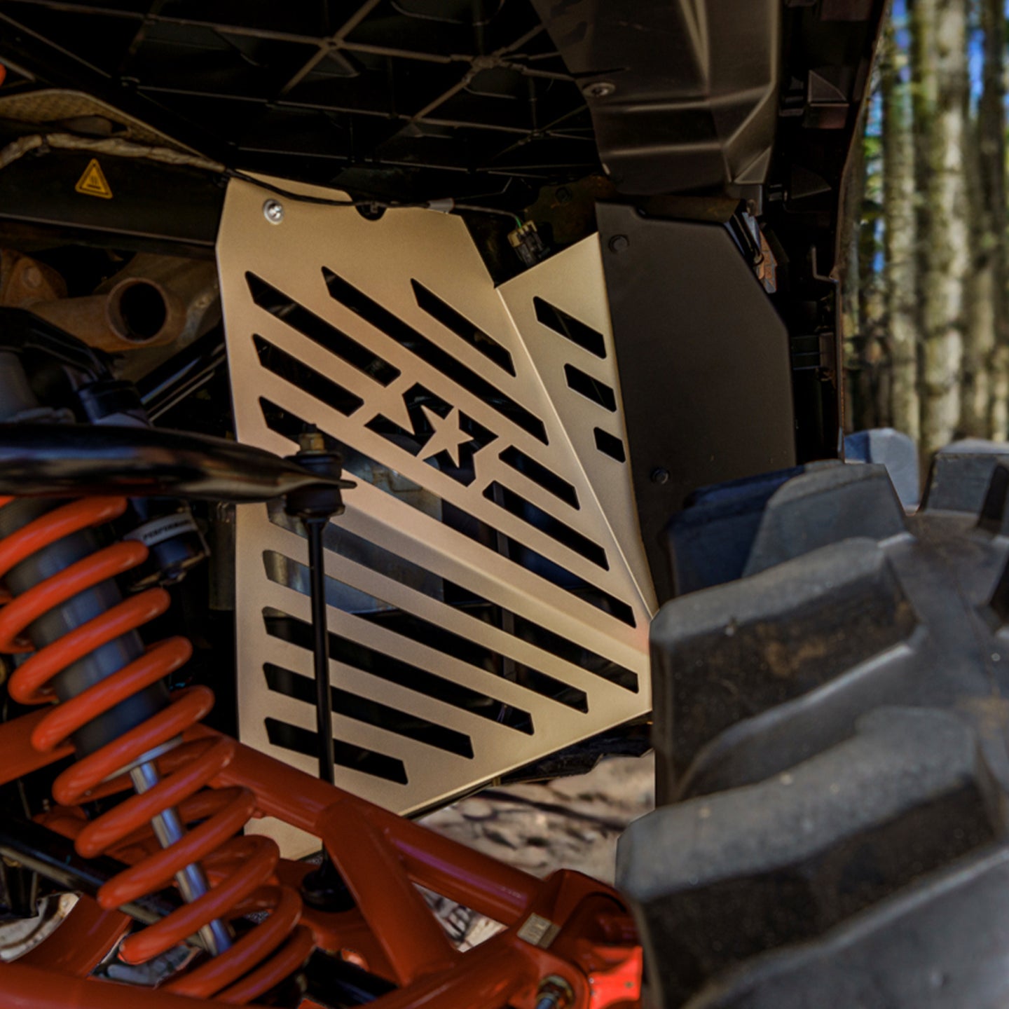 Can-Am Defender Rear Inner Fender Wells