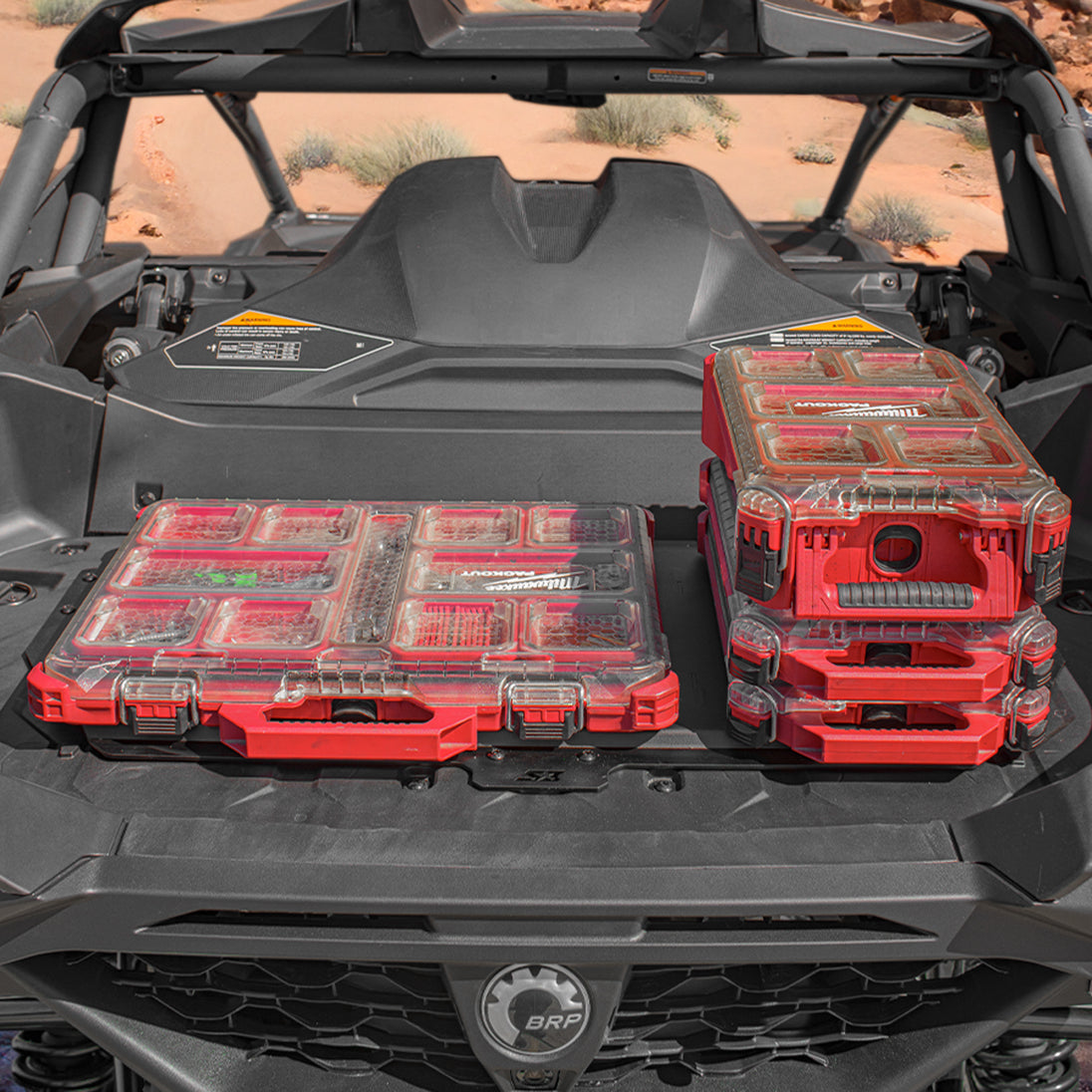 Can-Am Maverick R Milwaukee PACKOUT Bed Mount