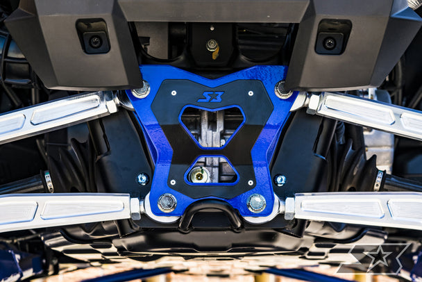 Polaris RZR XP Turbo S Double Shear Radius Rod Plate