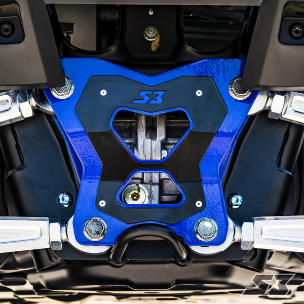 Polaris RZR XP Turbo S Double Shear Radius Rod Plate